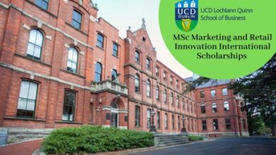UCD MSc Marketing and Retail Innovation Scholarships